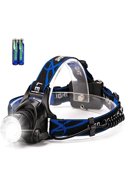 erorex LED Head Torch Headlamp 1000 High Lumens Head Torches 3 Light Modes Adjustable & Zoomable