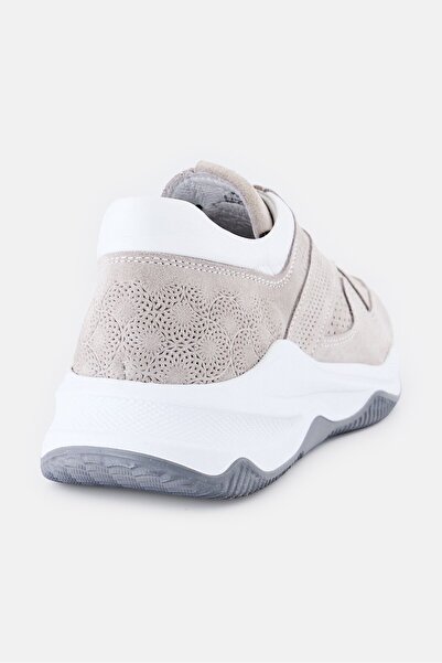 Nine West Women Bracadis 2 2Fx Lace Up Suede Sneakers, Grey