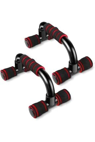 erorex Push Up Bars with Foam Handle for Chest Strengthening and Home Gym Fitness Exercises