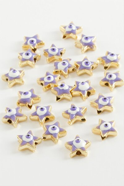 Marsilyan Star Enamel Bracelet and Pendant Accessory 1 Piece Ilkel-Bjt940