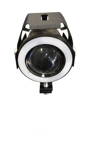 MOTOSPARTAN MOTOSİKLET SİS FARI (1ADET) U7 3 MOD UZUN-KISA-ÇAKAR 7 RENK ANGEL...