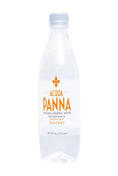 YABANEEZ NATURAL MINERAL WATER PLASTIC BOTTLE (330ML) "ACQUA PANNA" (CARTOON ...