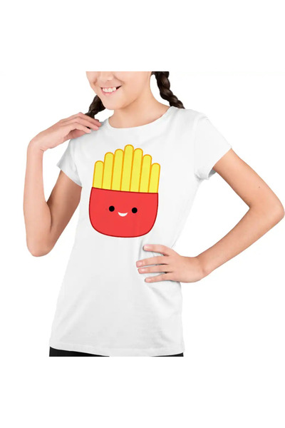 OEM Tricou Copii Fete Squishmallows Cartofi Prajiti