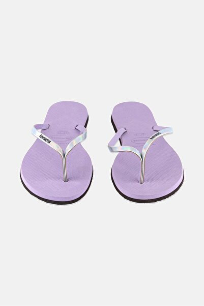 Havaianas Women Style 2 You Metallic Flip Flops, Lilac/Silver