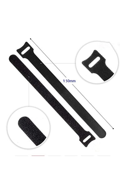 Choice4 12x150mm 100PCS Self-lking plastic nylon tie 100 PCS black cable tie ...