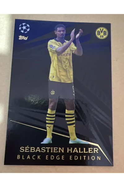 Topps Sebastian Haller Black Edge Trading Card