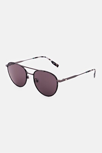 Lacoste Men L258S Round Sunglasses, Black