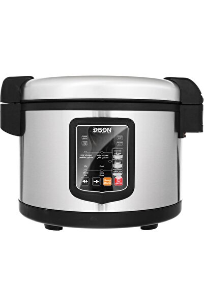 Edison طباخ أرز كهربائي، 13 لتر، 1950 واط - فضي