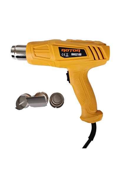 brg Pistol electric aer cald Rotor RHG2100, 2100 W 2 trepte 600ᵒC