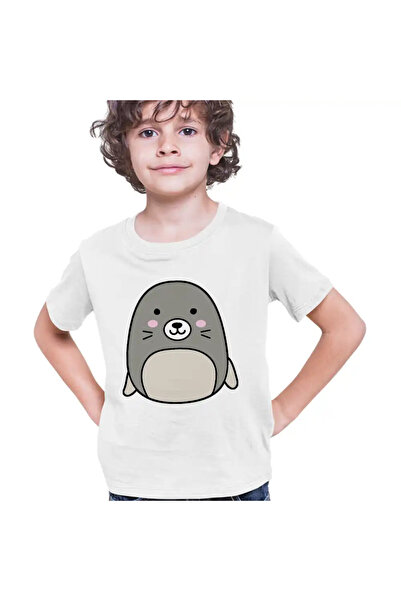OEM Tricou Copii Baieti Squishmallows Foca Squad