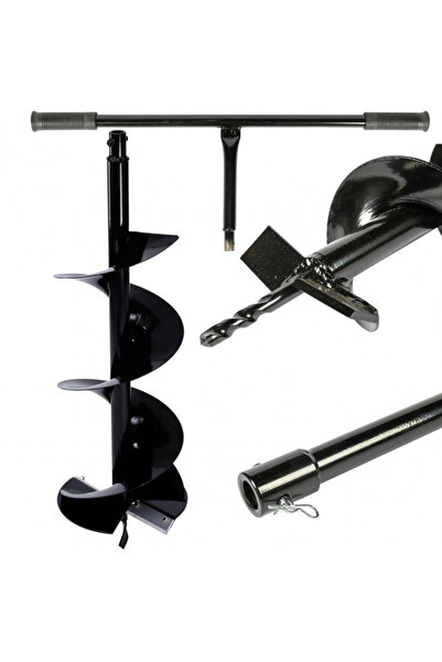 Mf Burghiu de pamant pentru motoburghiu 300 mm x 800 mm + Maner manual