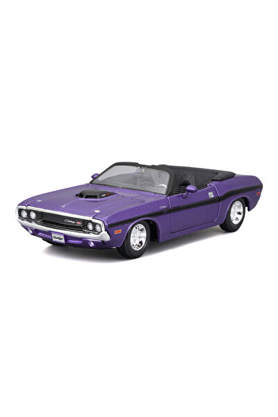 Maisto 1:24 1970 Dodge Challenger R/T Convertible Model Araba 31264 - Me