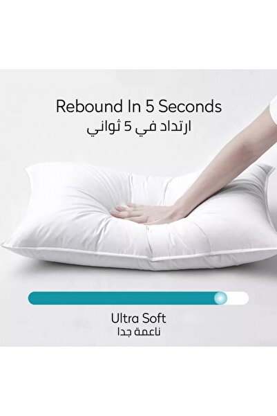 Home Center DONETELLA Luxury Down Alternative Microfibre Top Hotel Pillow - 50x75 cm