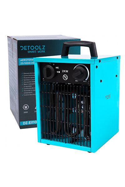 Golden Fish Încălzitor electric industrial cu ventilator Detoolz 25/1000/2000W