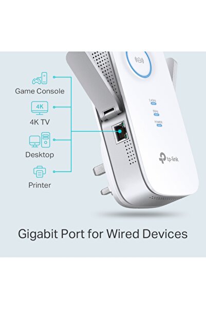 TP-LINK موسع نطاق واي فاي AC2600