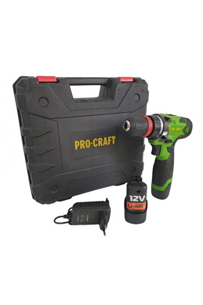 brg Mașină de găurit fără fir Industrial Procraft PA12Li DFR