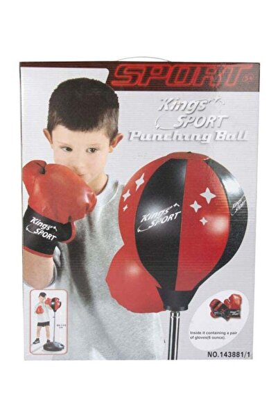 Generic مجموعة كرة اللكم مع قفازات الملاكمة من الحباري