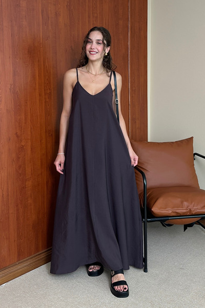 Butik Modana Modal Askılı Elbise