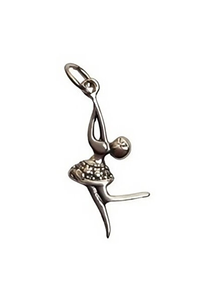 Flippy Pandantiv, Jolie Silver, Argint 925, Model Balerina Patinata, 1.1 g, 2...