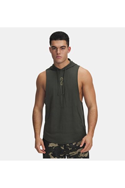 Under Armour Men's Ua Project Rock Q2 Payoff Hooded Tank Top 1389987-310