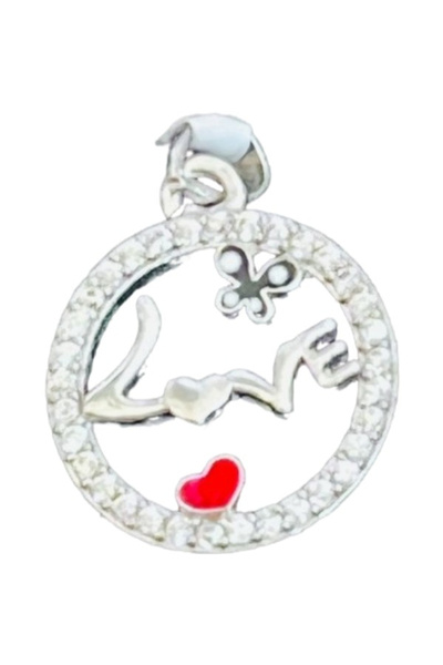 Flippy Pandantiv din Argint 925 Jolie Silver, Model Love cu Inima si Fluture,...