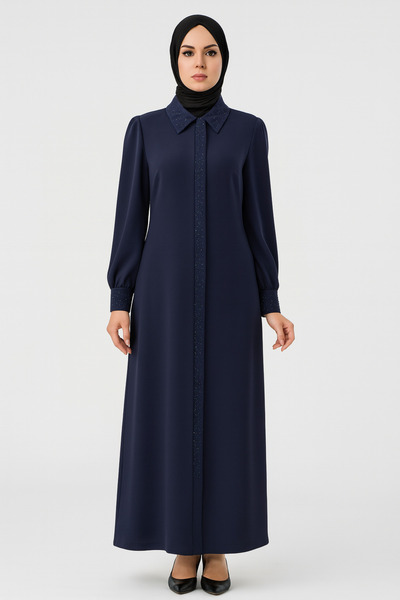 İsra Bebe Yaka Mıa Kumaş Ferace