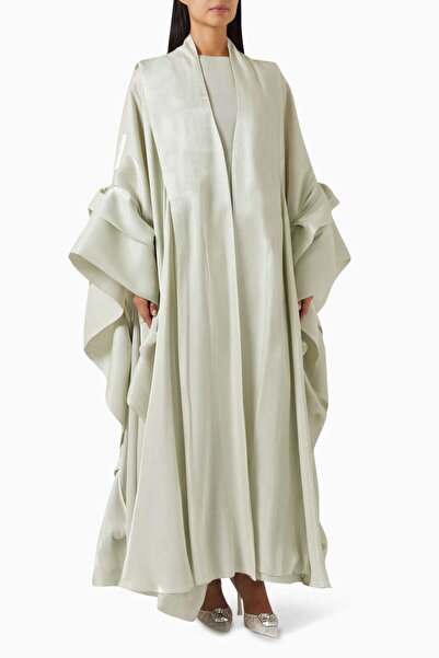 Al Mraikn Stylishly Designed 3-Piece Abaya Set Comfortable and Elegant Look w...