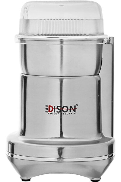 Edison مطحنة قهوة، 80 جرام، 200 واط - رمادي