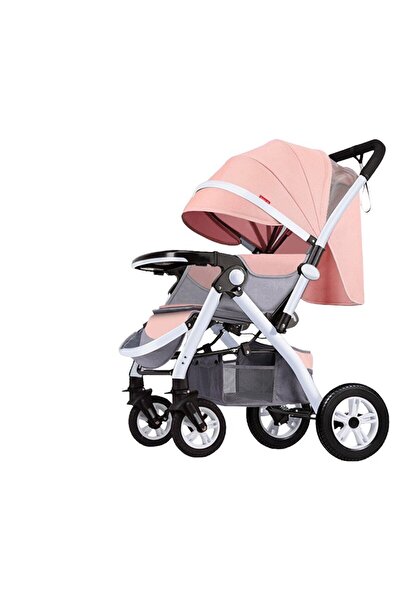 Mixbo Multifunctional 2-in-1 Adjustable Baby Stroller Mixbo, Aluminum Frame and Suspension, Baby Pink 9912