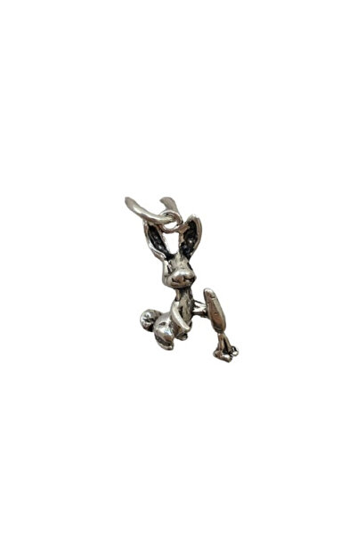 Flippy Pandantiv, Jolie Silver, Argint 925, Model Iepuras cu Morcov, 1.5 g, 2...