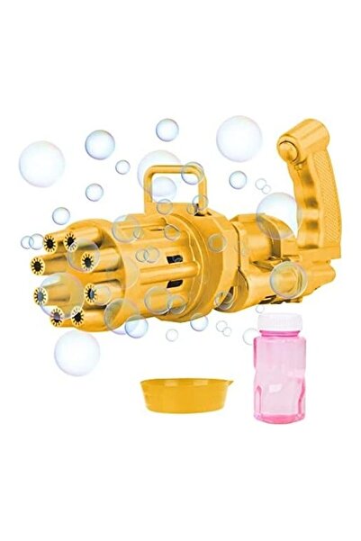 Generic 8-Hole Electric Bubble Maker Machine Gun Toy
