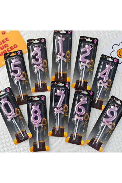 Flippy Lumanare Cifra 5, Flippy, Model Coroana cu Fundita, Pentru Tort, 6 x 2...