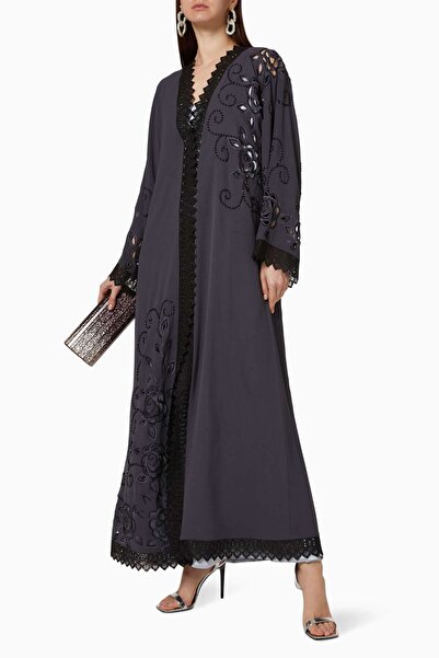 Noora Ahli Şık Dantel Detaylı Abiye Elbise Resmi Davetler İçin Ideal Seçim