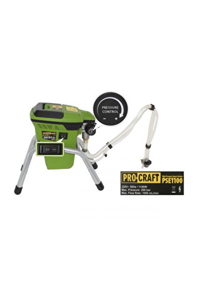 ProCraft PDR Dent Tools Paintless Dent Removal Aparat de vopsit Procraft PSE1100, statie cu turbina 700W, 200 bari, Universal