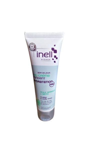 inell Crema de fata hidrantanta Inell, piele normala si mixta, 48H, 50ml