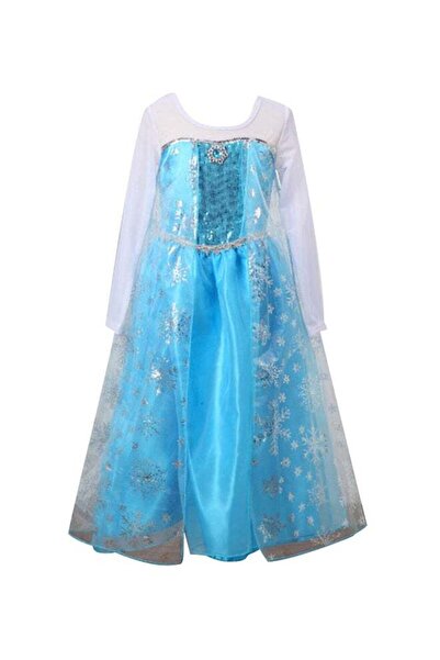 Generic فستان الأميرة للأطفال باللون الأزرق