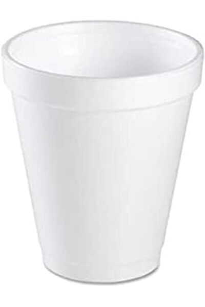 SAQOPACK Disposable Foam Cup 25-Pieces Set, 6 oz Capacity
