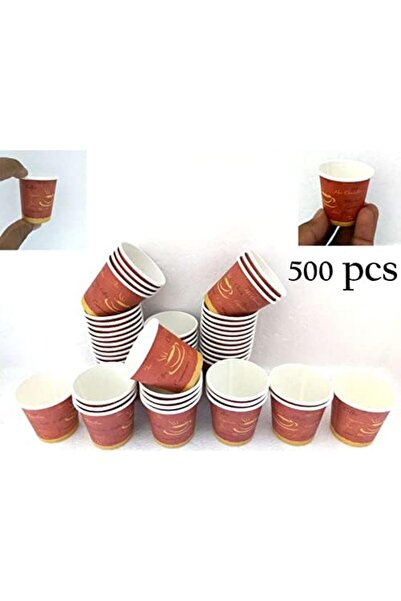 Generic SAQOPACK 500-Piece (10 SETS-Very Small Cups) Paper Kahwa Cups 2.5oz-Disposable Tea Cups and Cawa Cup