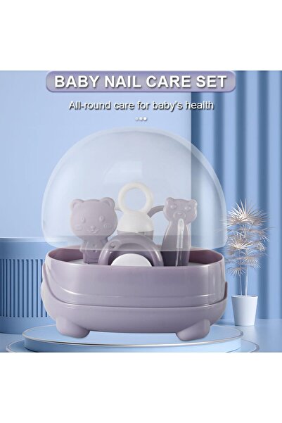Twisoo Baby Nail Clippers Kit, 5-in-1 Baby Grooming Kit with Cute Case