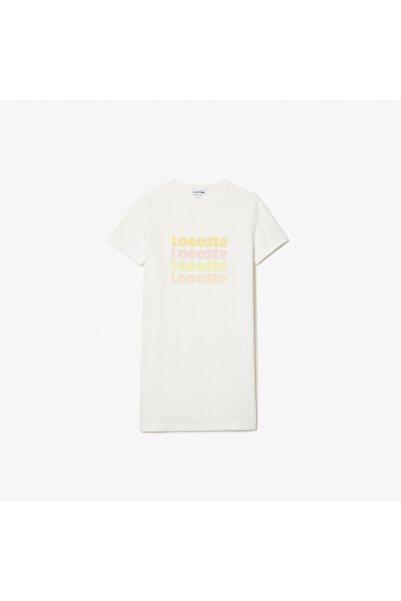 Lacoste Terry Logo T-shirt Dress - EJ7969-00-70V