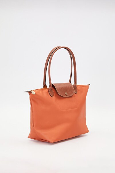 BAGGO KATLANABİLİR DERİ SAPLI BÜYÜK KOL OMUZ VE EL ÇANTASI