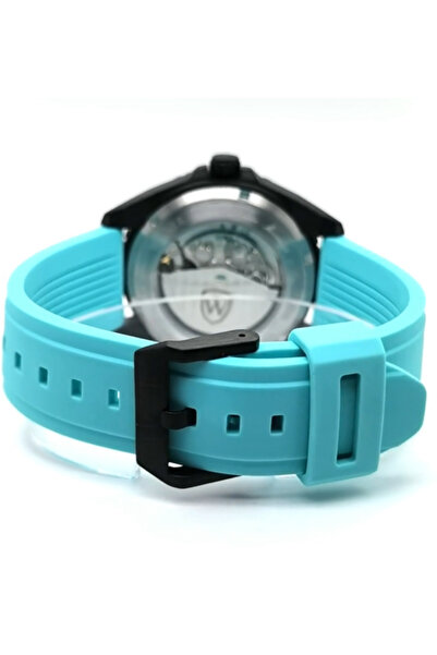 Wainer Wa.25110-A Men's Wristwatch – Turquoise, Automatic Mechanism, Sapphire Glass