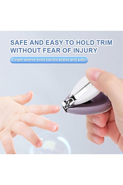 Twisoo Baby Nail Clippers Kit, 5-in-1 Baby Grooming Kit with Cute Case