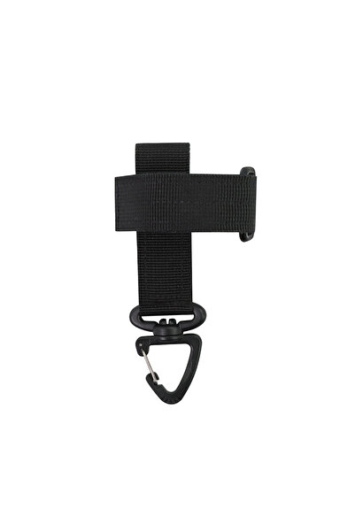 Choice قفازات تكتيكية خارجية من النايلون بمشبك أسود لمحبي الجيش وحبل التسلق تريا