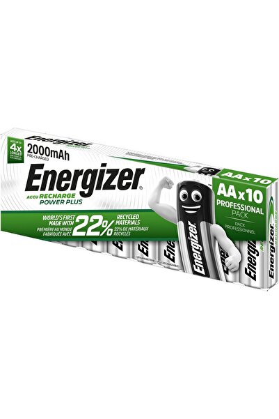Energizer Set 10 acumulatori reincarcabili, preincarcati, Energizer, tip AA, ...