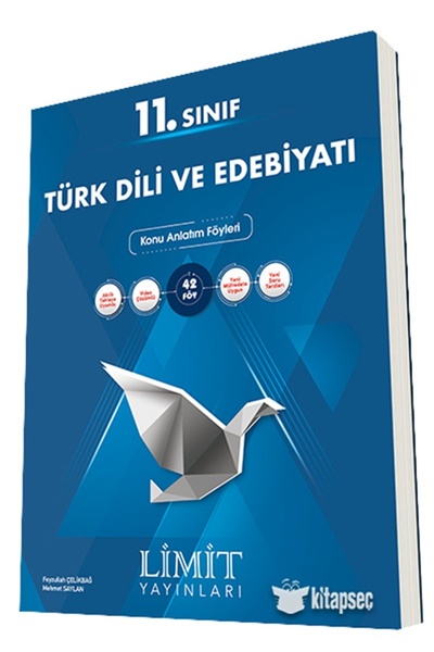 Limit Yayınları 2025-2026 11. Sınıf Türk Dili Ve Edebiyatı Konu Anlatım Föyle...