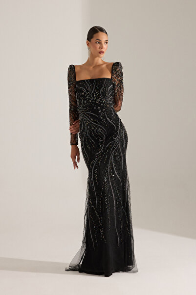 BETTY & SAM CANNES SİYAH ELBİSE