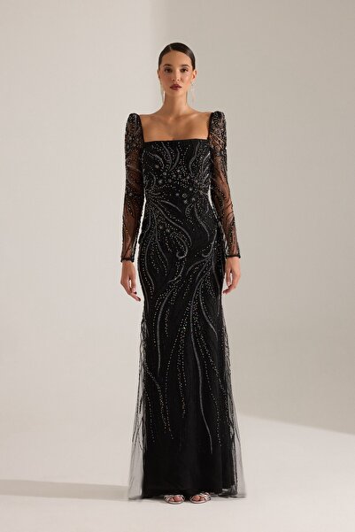 BETTY & SAM CANNES SİYAH ELBİSE