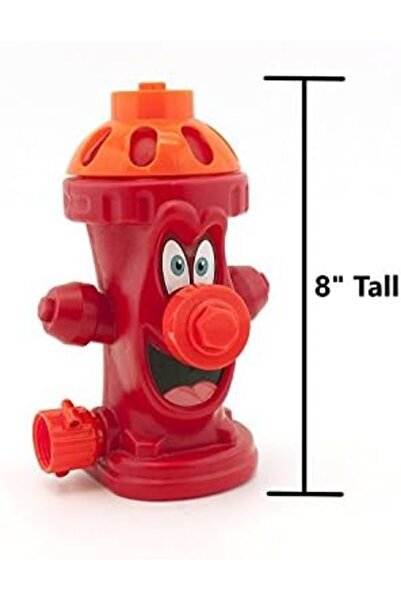 Lanard Fun Splashers Kids Sprinkler Fire Hydrant, Attach Water Sprinkler for Kids