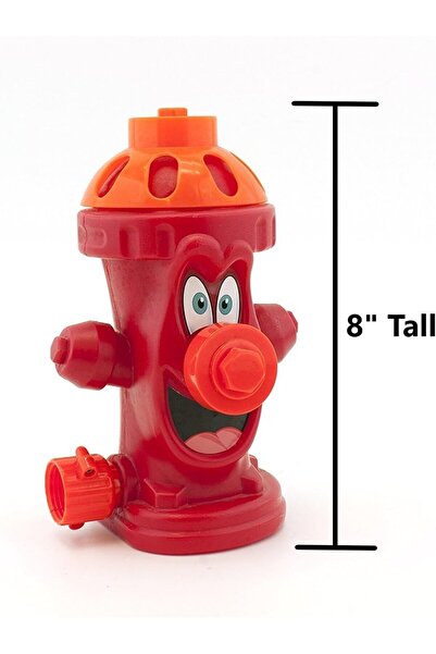 Lanard Fun Splashers Kids Sprinkler Fire Hydrant, Attach Water Sprinkler for Kids